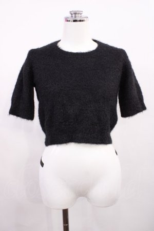 画像: PINK HOUSE CHELSEA / ニットプルオーバー Free ブラック H-26-02-25-021-EL-TO-NS-ZH