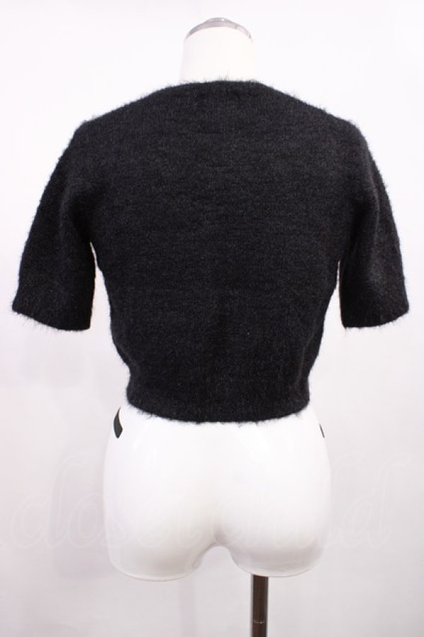 画像2: PINK HOUSE CHELSEA / ニットプルオーバー Free ブラック H-26-02-25-021-EL-TO-NS-ZH (2)