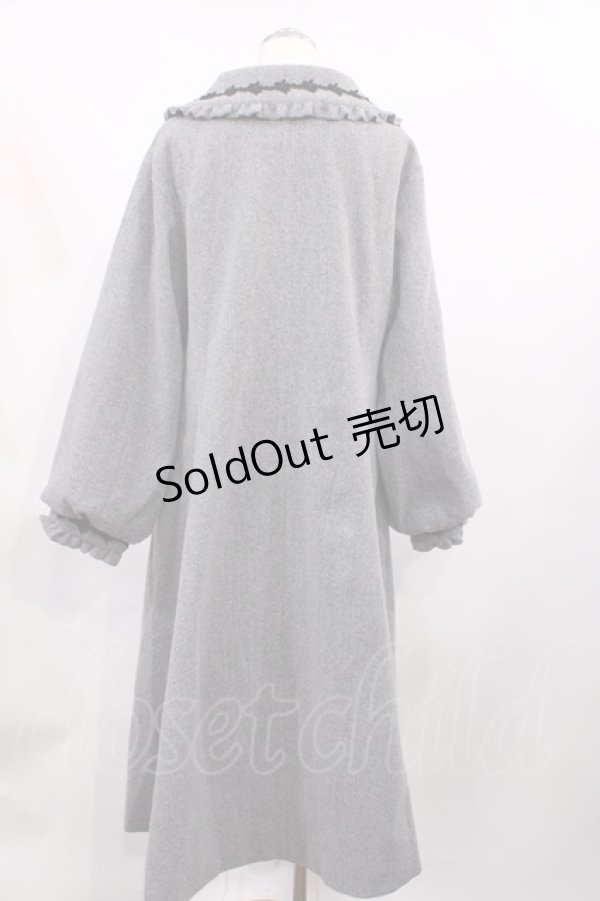 画像2: m petit by misako / TT*AOKロングコート LL グレー H-26-02-25-022-LO-CO-NS-ZH (2)