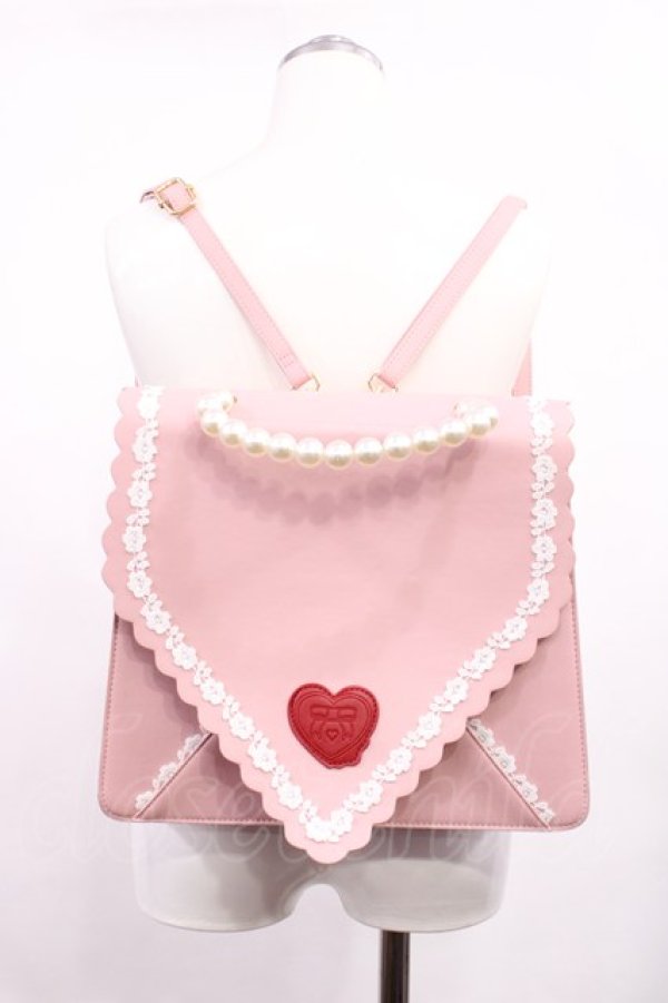 画像1: Eri Aino's collaboration / シャーロットの水曜日3WAY BAG  ピンク H-26-02-25-024-EL-BG-NS-ZH (1)