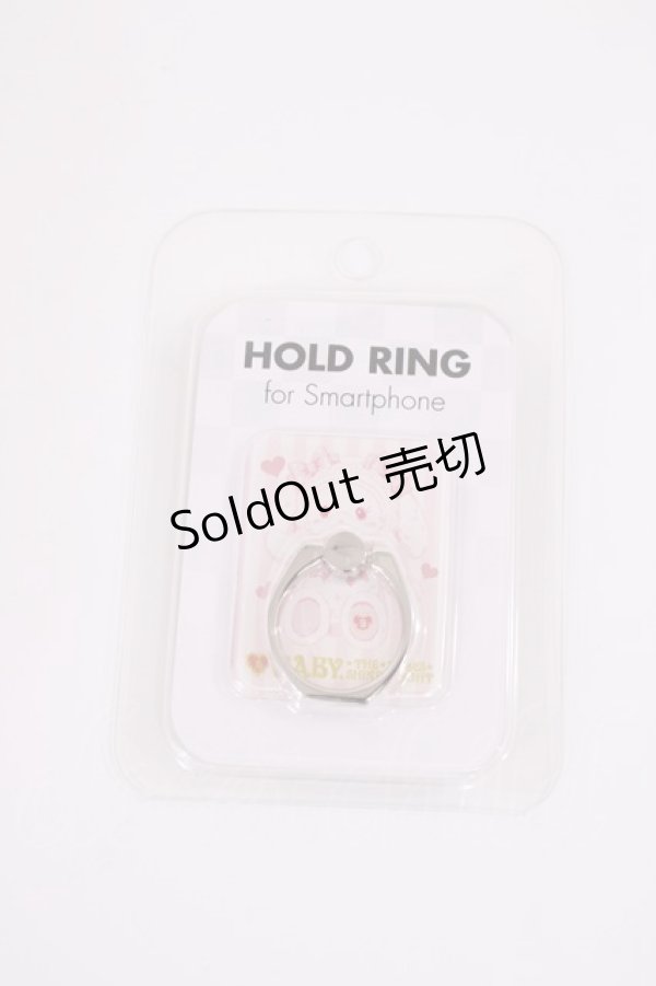 画像1: BABY,THE STARS SHINE BRIGHT / スマートフォンリング  ピンク H-26-02-25-031-BA-ZA-NS-ZH (1)
