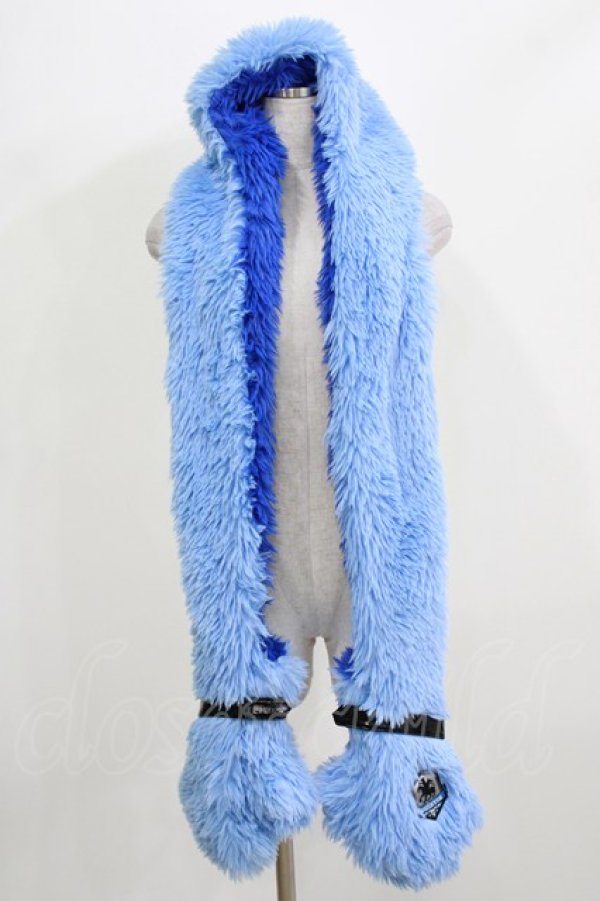 画像1: QOOZA / 「ディズニーツイステッドワンダーランド」ファーハット[IGNIHYDE]  ブルー H-26-02-27-037-PU-AC-KB-ZH (1)