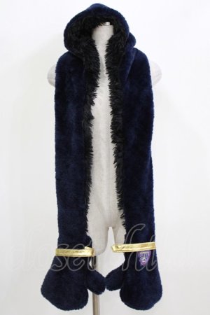 画像: QOOZA / 「ディズニーツイステッドワンダーランド」ファーハット[POMEFIORE]  ネイビー H-26-02-27-038-PU-AC-KB-ZH