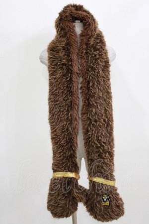 画像: QOOZA / 「ディズニーツイステッドワンダーランド」ファーハット[SAVANACLAW]  ブラウン H-26-02-27-043-PU-AC-KB-ZH