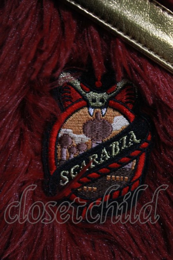 画像3: QOOZA / 「ディズニーツイステッドワンダーランド」ファーハット[SCARABIA]  レッド H-26-02-27-046-PU-AC-KB-ZH (3)