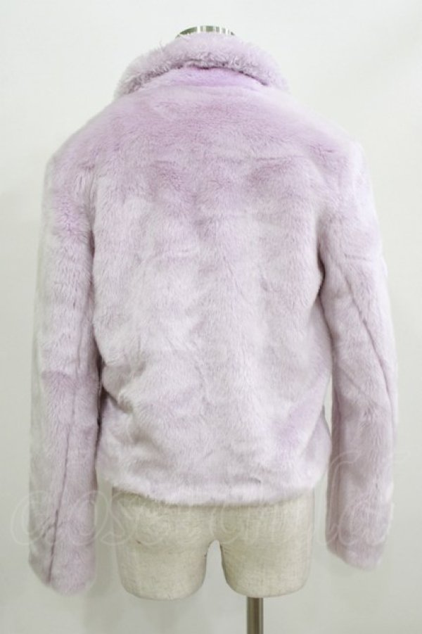 画像3: Candy Stripper / HEART FUR ライダース S ラベンダー H-26-02-27-012-PU-JA-KB-ZH (3)