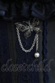 画像4: MR corset / サテンフリルコルセット  紺 H-26-02-27-013-PU-ZA-AK-ZH (4)