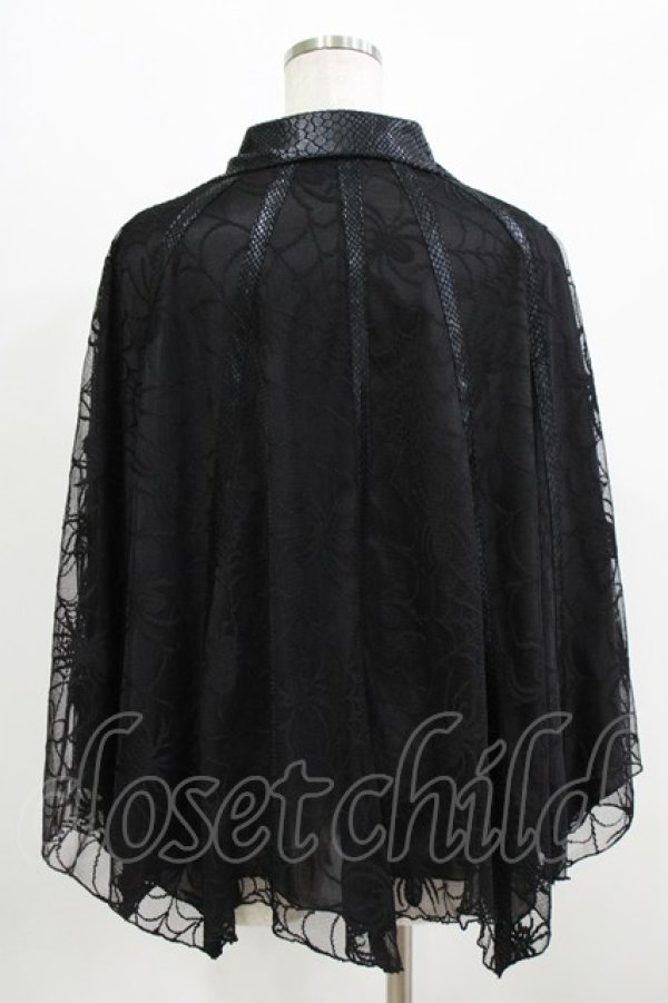 画像3: Qutie Frash / コウモリポンチョ  ブラック H-26-02-27-017-QU-TO-KB-ZH (3)