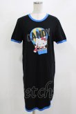 画像1: Candy Stripper / BALLOON KITTY ONE-PIECE  BLACK×BLUE H-26-02-27-024-PU-OP-KB-ZH (1)