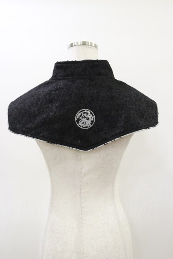 画像2: Qutie Frash / 2019プレミアム-白鶴-チャイナ付け襟  黒 H-26-03-01-038-QU-ZA-KB-ZH (2)