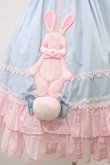 画像5: Angelic Pretty / なかよしバニージャンパースカート Free サックス/ピンク H-26-03-01-1020-AP-OP-NS-ZH (5)