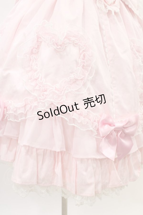 画像4: Angelic Pretty / Fantasic Heartスカート Free ピンク H-26-03-01-1022-AP-SK-NS-ZH (4)