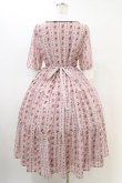 画像2: axes femme kawaii / プチローズ柄ワンピース M ピンク H-26-03-01-1023-AX-OP-NS-ZH (2)