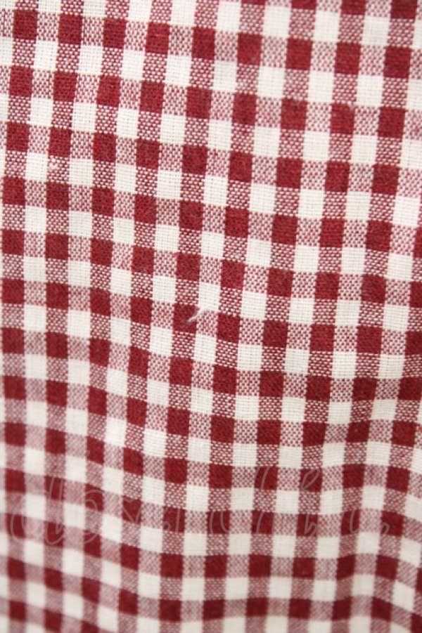 画像3: m petit by misako / AM*ギンガムCHKワンピース M レッド H-26-03-01-1024-LO-OP-NS-ZH (3)