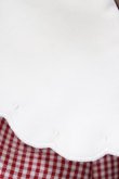画像4: Secret Honey / トランプ刺繍ギンガムチェック半袖ワンピース Free レッド H-26-03-01-1026-CA-OP-NS-ZH (4)