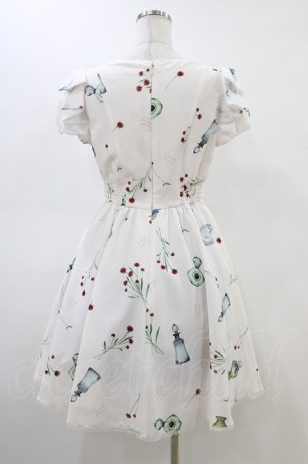 画像2: Secret Honey / 香水瓶柄ワンピース Free ピンク H-26-03-01-1030-CA-OP-NS-ZH (2)