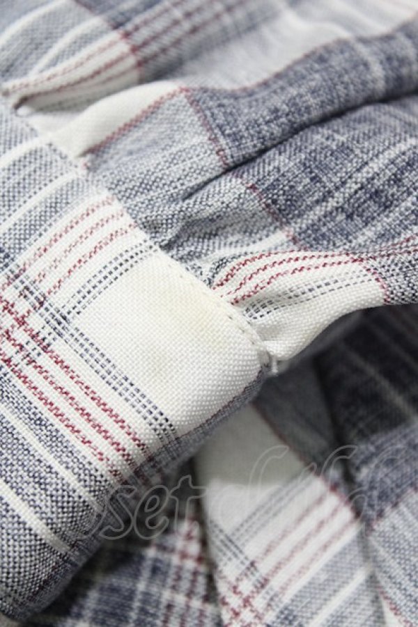 画像3: Secret Honey / チェックワンピース Free ブルー H-26-03-01-1031-CA-OP-NS-ZH (3)