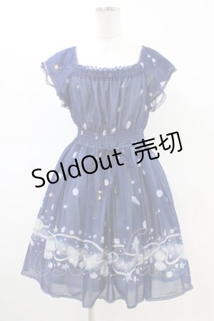 画像: Secret Honey / マリン柄ワンピース Free ネイビー H-26-03-01-1032-CA-OP-NS-ZH