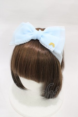 画像: Angelic Pretty / シャーベットリボンヘアバンド  サックス H-26-03-01-1005-AP-AC-NS-ZH