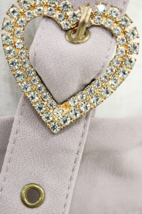 画像3: Rojita / ハートバックルサス付きスカート Free ピンク H-26-03-01-1038-LO-SK-NS-ZH (3)