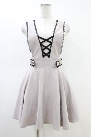 画像: Rojita / サイドビジュバックルジャンスカ Free ピンク H-26-03-01-1039-LO-OP-NS-ZH