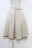 画像1: Fi.n.t / ライン使いマリンプリーツスカート Free IVORY H-26-03-01-1040-CA-SK-NS-ZH (1)