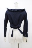 画像2: Mary Magdalene / アンジェリカブラウスボレロ Free ネイビー H-26-03-01-1049-CL-TO-NS-ZH (2)
