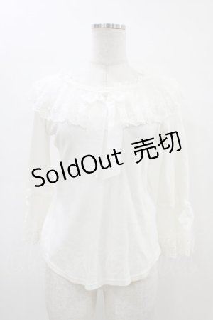 画像: Angelic Pretty / Lacy Princessカットソー Free オフ H-26-03-01-1054-AP-TO-NS-ZH