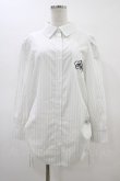 画像1: An MILLE / くしゅっとリボンシャツ Free 白 H-26-03-01-1055-EL-BL-NS-ZH (1)