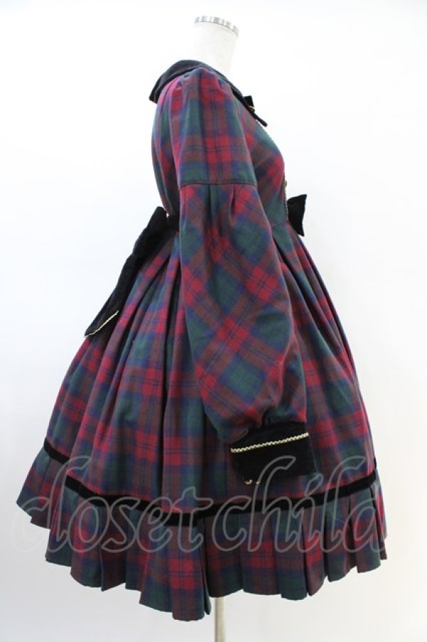 画像3: Angelic Pretty / Modern StudentワンピースSet Free グリーン H-26-03-01-1007-AP-OP-NS-ZH (3)