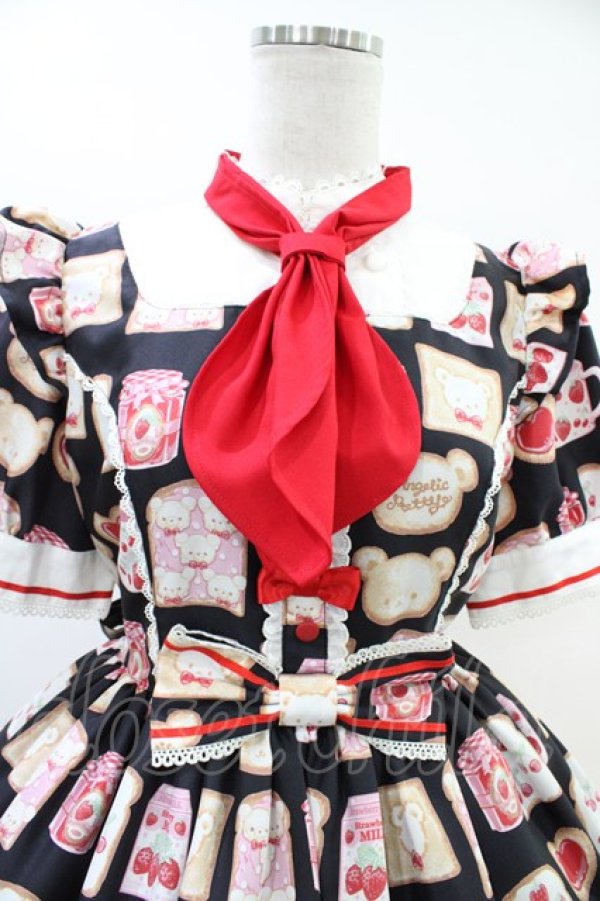 画像4: Angelic Pretty / Sunny Day Brunchワンピース Free ブラック H-26-03-01-1008-AP-OP-NS-ZH (4)