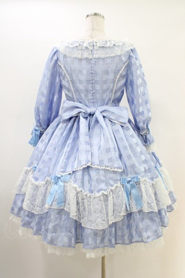 画像2: Angelic Pretty / Bright Sugarワンピース Free サックス H-26-03-01-1010-AP-OP-NS-ZH (2)
