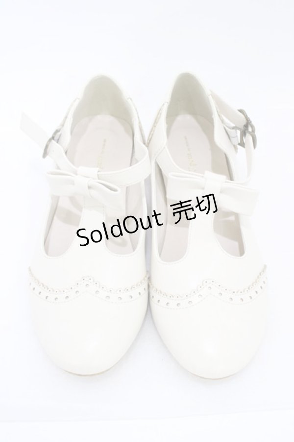 画像1: m petit by misako / AMPUリボンストラップP LL アイボリー H-26-03-01-1002-LO-SH-NS-ZH (1)