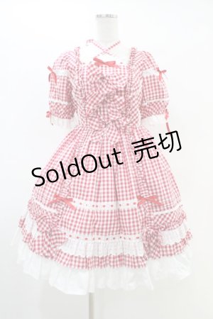 画像: Angelic Pretty / Sweetフリルワンピース Free レッド H-26-03-01-1016-AP-OP-NS-ZH
