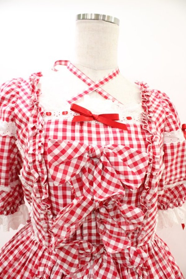 画像4: Angelic Pretty / Sweetフリルワンピース Free レッド H-26-03-01-1016-AP-OP-NS-ZH (4)