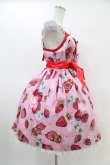 画像3: Angelic Pretty / Royal Crown Berryジャンパースカート Free ピンク H-26-03-01-1018-AP-OP-NS-ZH (3)