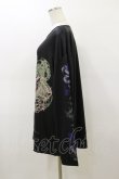 画像3: NieR Clothing / プリントLONG CUTSEW  黒 H-26-03-01-013-PU-TO-KB-ZH (3)