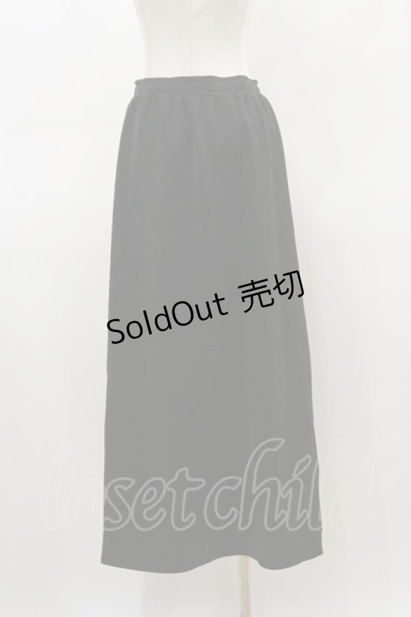 画像2: Qutie Frash / 2019プレミアム-白鶴-ロングスカート  黒 H-26-03-01-022-QU-SK-KB-ZH (2)