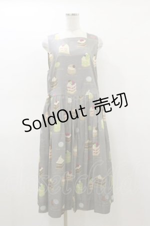 画像: Jane Marple / Patisserie francaiseタブリエドレス  グレー H-26-03-01-027-JM-OP-KB-ZH