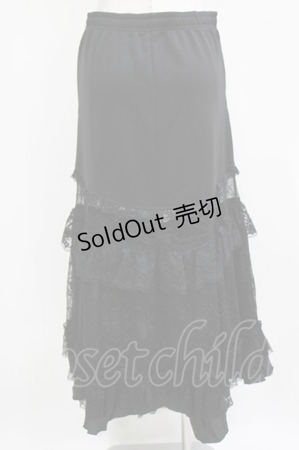 画像3: Qutie Frash / マーメイドスカート  黒 H-26-03-02-030-QU-SK-KB-ZH (3)