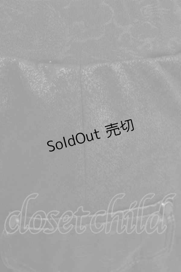 画像4: Qutie Frash / ミリタリーパンツ  黒 H-26-03-02-032-QU-PA-KB-ZH (4)