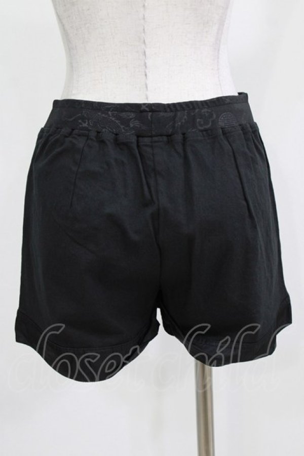 画像5: Qutie Frash / ラップ付ショートパンツ  ブラック H-26-03-02-034-QU-PA-KB-ZH (5)