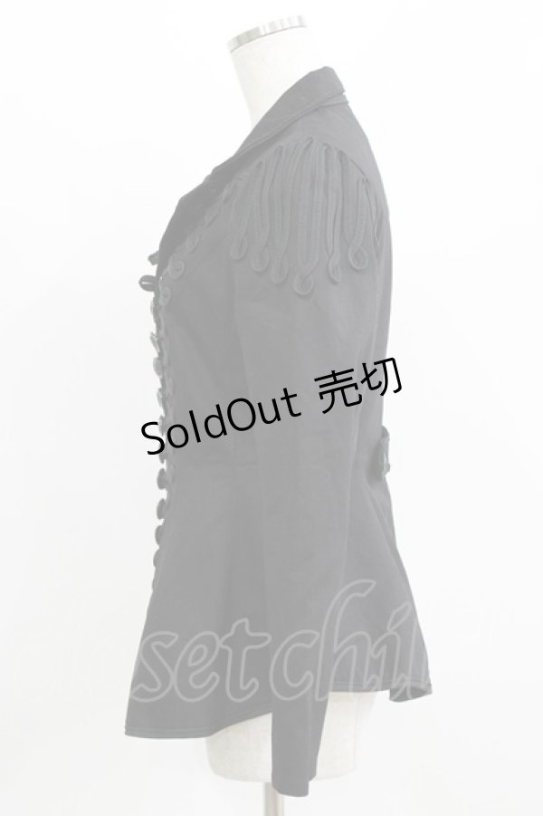 画像2: Restyle / Black military jacket S ブラック H-26-03-02-044-GO-JA-KB-ZH (2)