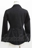 画像3: Restyle / Black military jacket S ブラック H-26-03-02-044-GO-JA-KB-ZH (3)