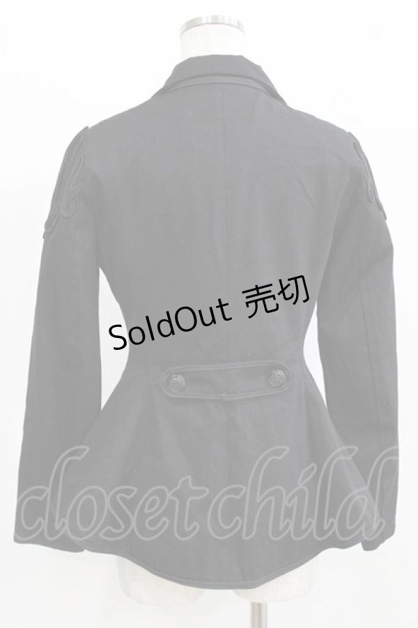 画像3: Restyle / Black military jacket S ブラック H-26-03-02-044-GO-JA-KB-ZH (3)