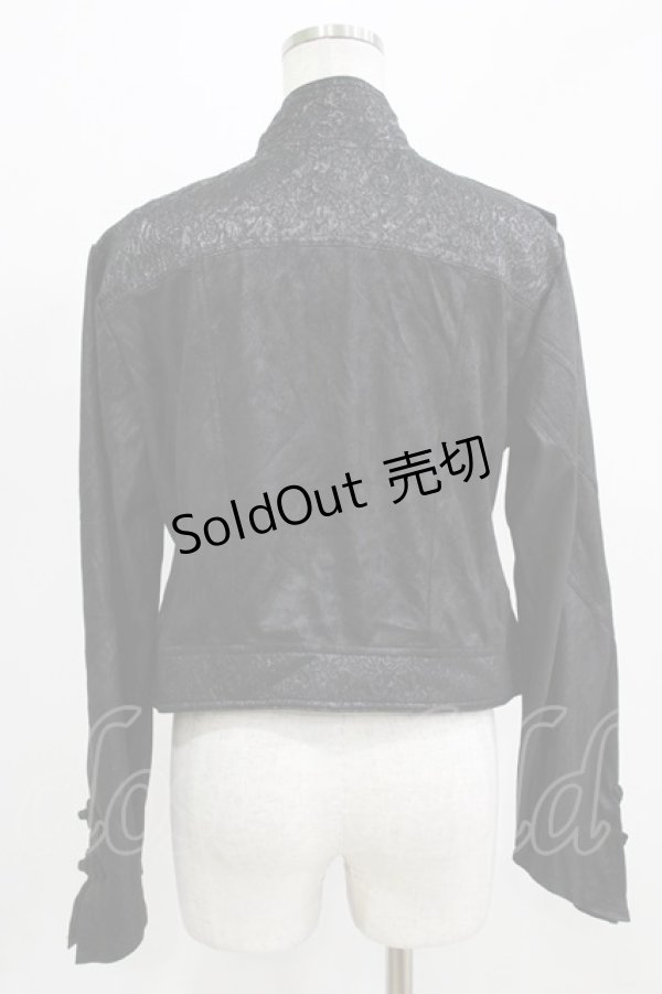 画像3: Qutie Frash / チャイナライダースジャケット L 黒 H-26-03-02-046-QU-JA-KB-ZH (3)