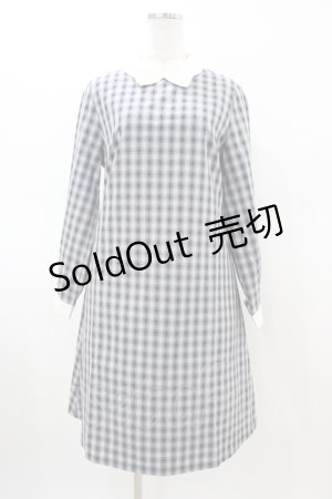 画像: F i.n.t / クレリックチェックワンピース/ハローキティ Free NAVY H-26-03-02-1033-CA-OP-NS-ZH