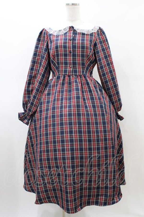 画像1: m petit by misako / サンリオキャラクターズコラボ ハローキティ ワンピース M ネイビー H-26-03-02-1037-LO-OP-NS-ZH (1)