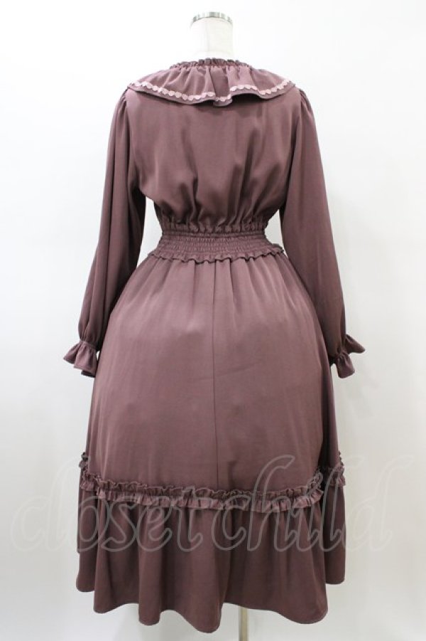 画像2: m petit by misako / AOK*フリルカラータックワンピース M ピンク H-26-03-02-1040-LO-OP-NS-ZH (2)