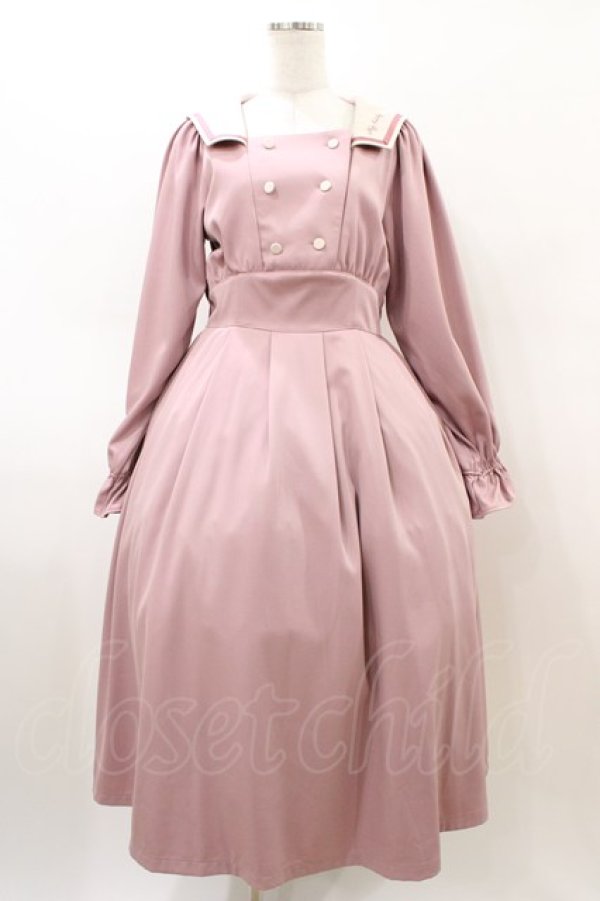 画像1: m petit by misako / サンリオキャラクターズコラボ マイメロディセーラーワンピース S ピンク H-26-03-02-1041-LO-OP-NS-ZH (1)